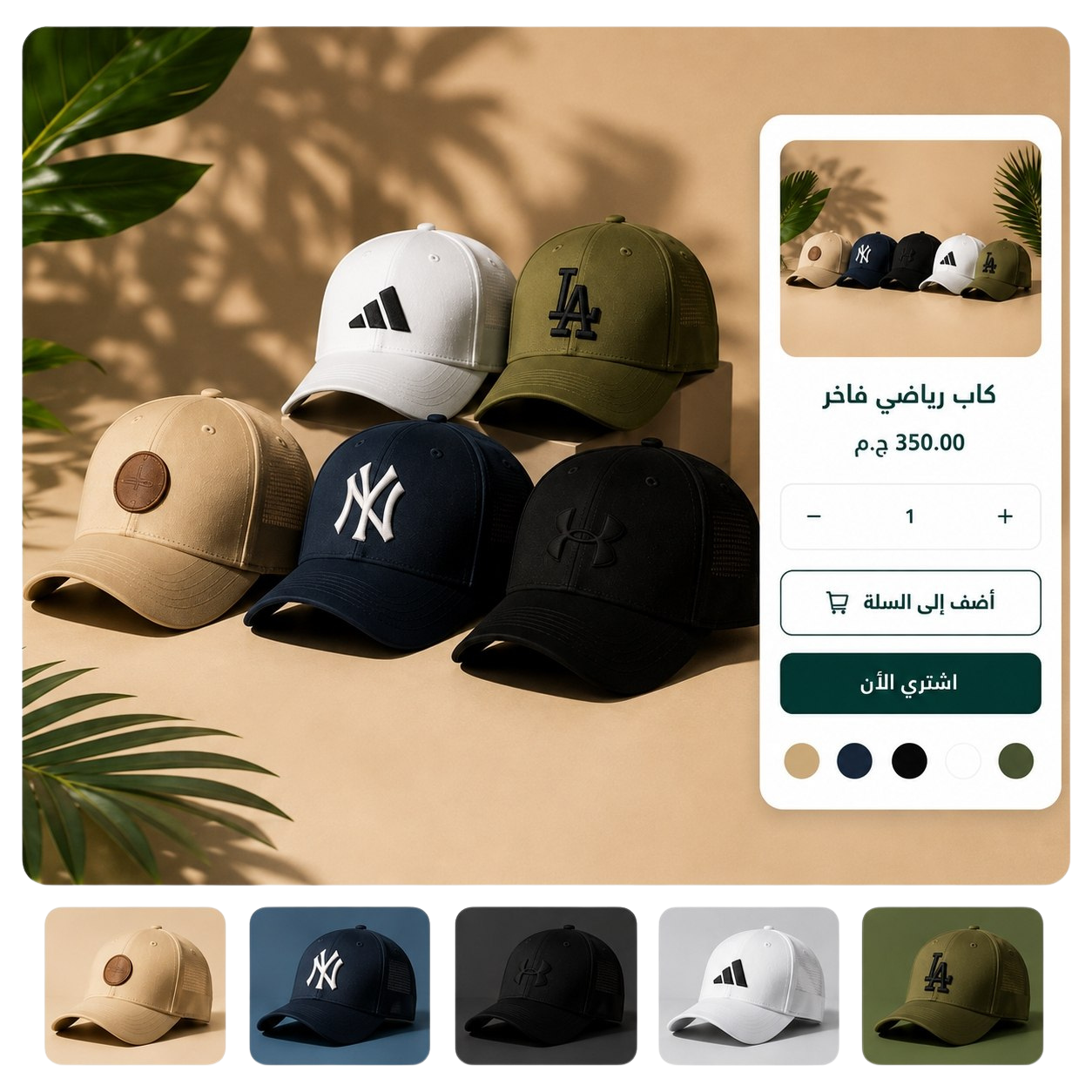 قالب عرض منتج 1